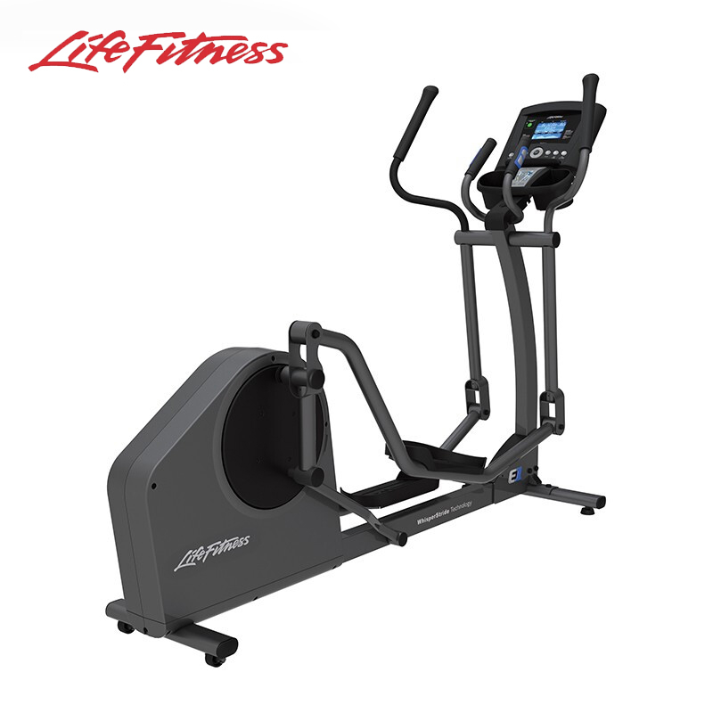 LifeFitness 力健橢圓機(jī)家用運(yùn)動(dòng)健身器材太空漫步踏步機(jī)橢圓儀E1 E1-GC屏