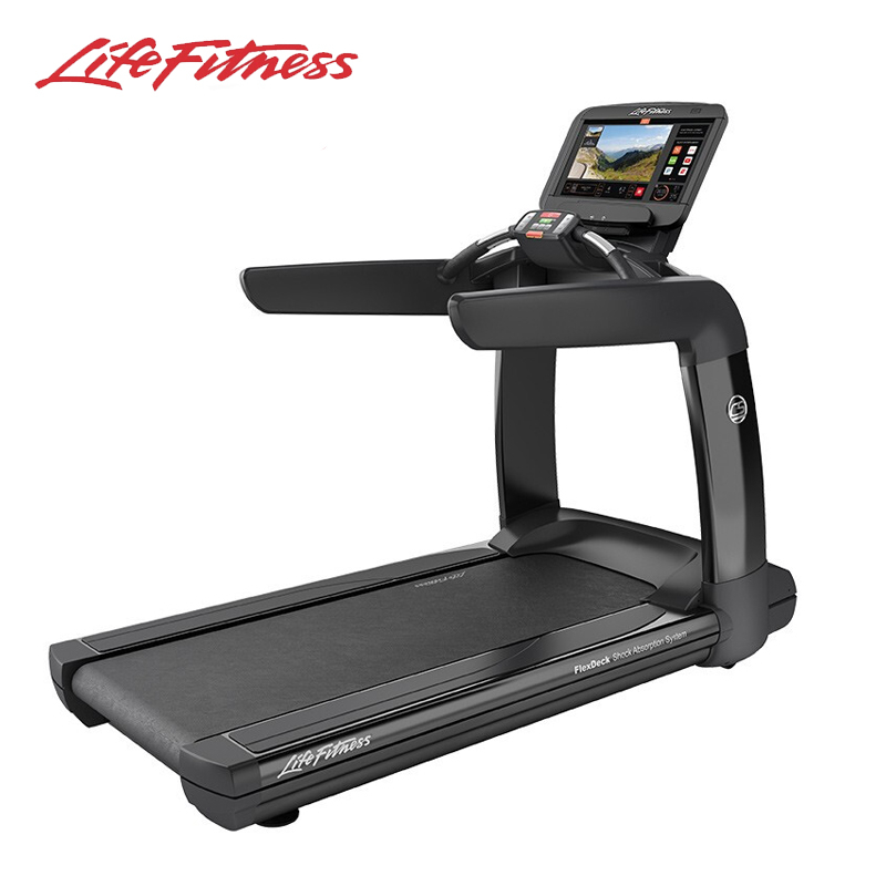 LifeFitness 力健跑步機進口健身器材多功能減震跑步機PCS