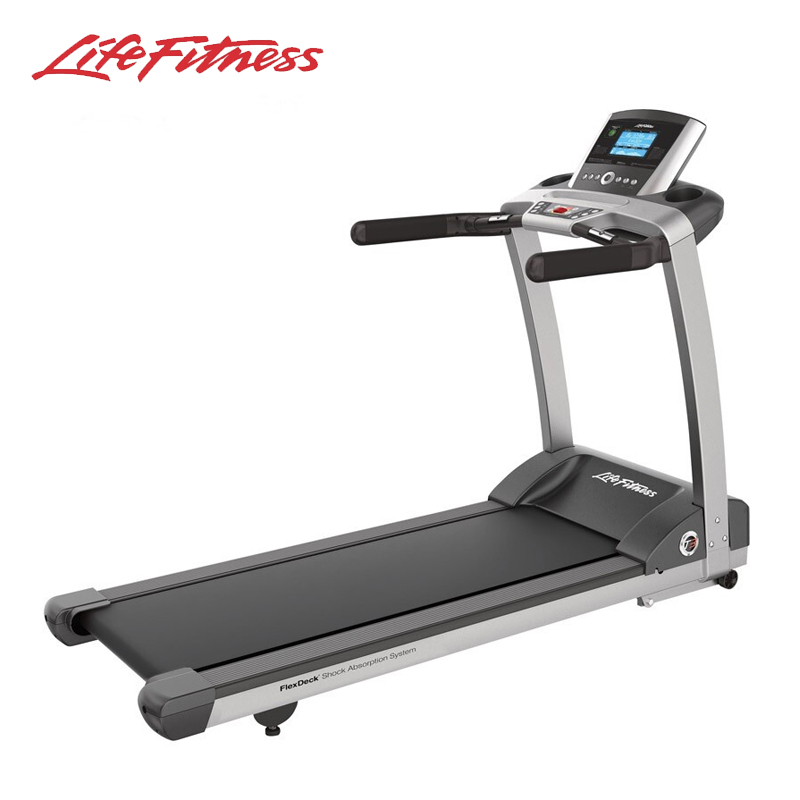 LifeFitness 力健T3跑步機進口家用減震跑步機健身器材運動家用走步機 T3-GC屏